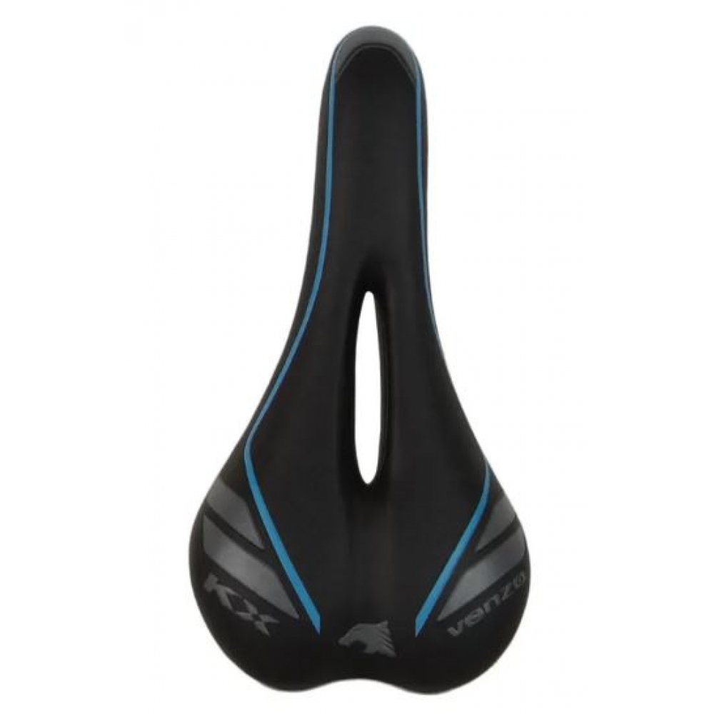 Banco Selim Venzo Kx Vazado Mtb Speed 326gr
