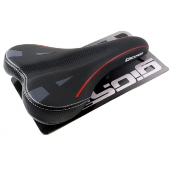 Banco Mtb Gios Gi-1201 Selim Courvin Preto Vm. Confort