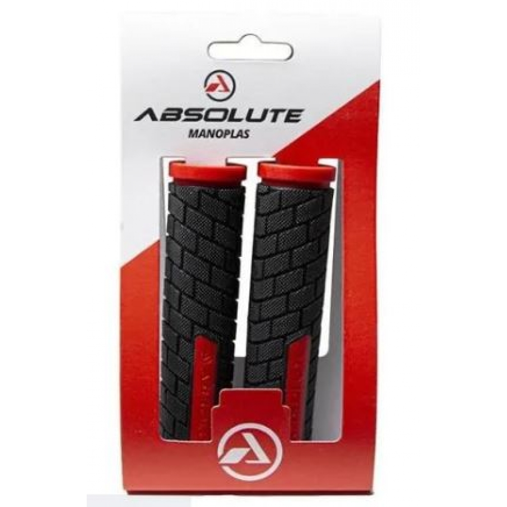 Manopla Punho Guidão Ciclismo Mtb Absolute Hl-g138 Borracha