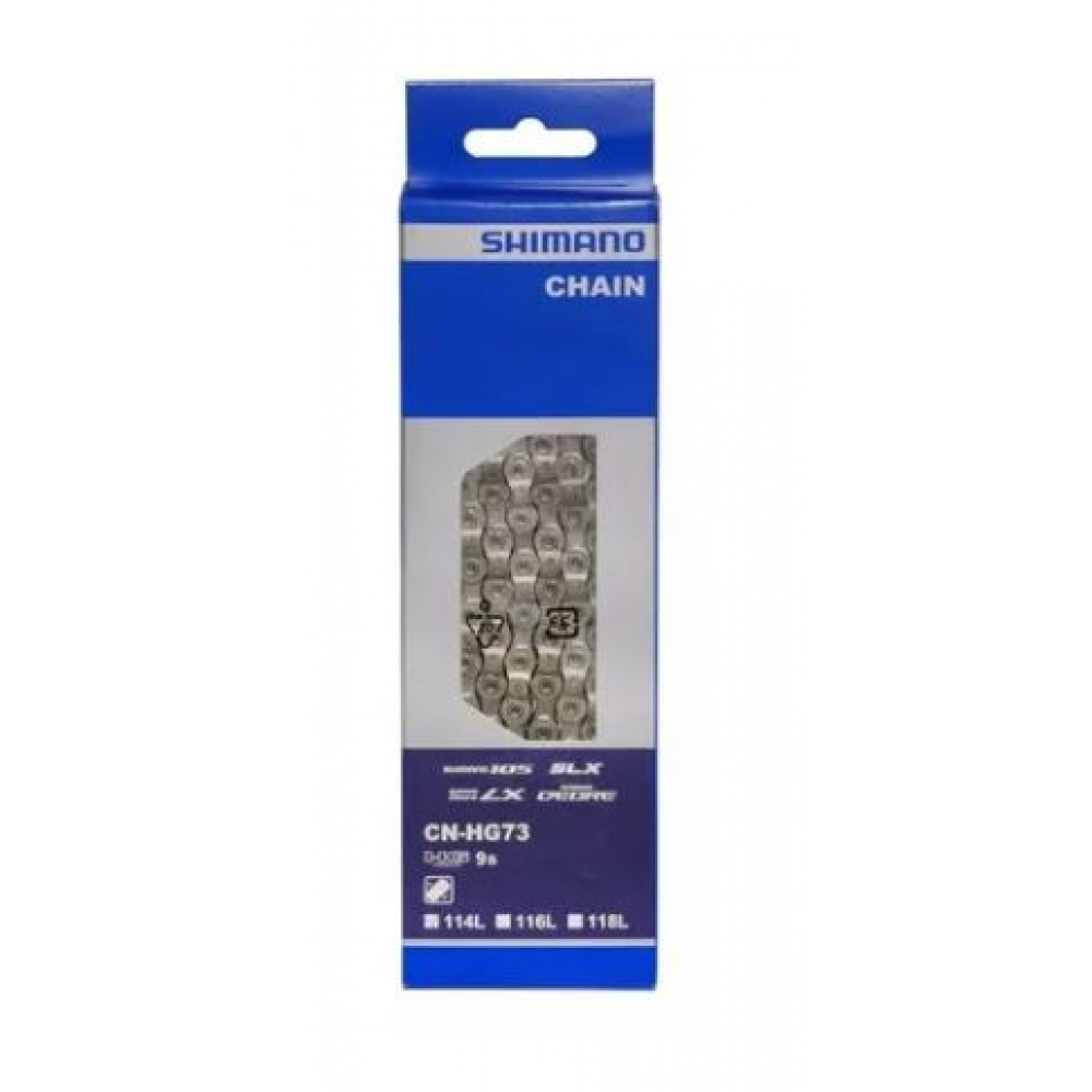 Corrente Shimano 9v 114 elos Hg73 Speed Mtb