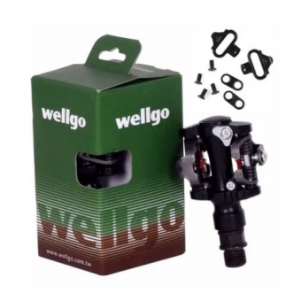 Pedal Bicicleta Bike Mtb Clip Wellgo M919 Com Tacos Original