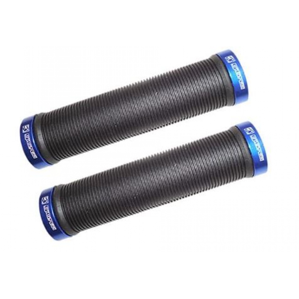 Manopla Gios Gi-151a - Preta C/ Trava Azul