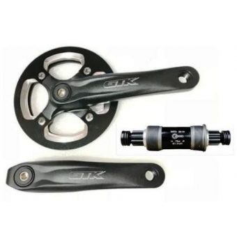 Pedivela Dh Gtk 38 Dentes De Alumínio + Movimento Central