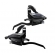 Alavanca Shimano R.fire 3x07 St-ef500 C/manete