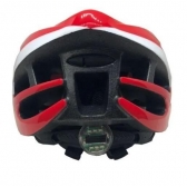 Capacete de ciclismo Absolute Branco/Vermelho com led