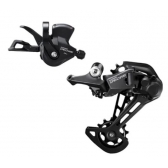 Câmbio Shimano Deore M6100 12v + Alavanca Trocador M6100 12v