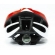 Capacete de ciclismo Absolute Branco/Vermelho com led