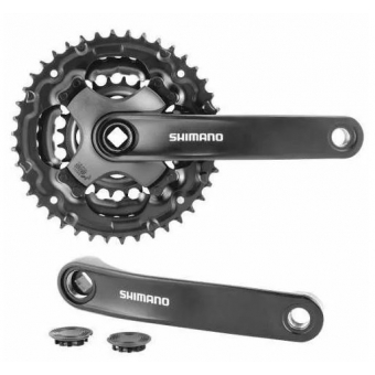 PEDIVELA ENGRENAGEM SHIMANO TOURNEY FC-TY301 42/34/24.