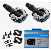 Pedal Shimano Pd-m520 Mtb Preto Com Tacos