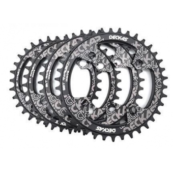 Coroa Unica Bcd 104 Narrow Wide Black 32t - 34t