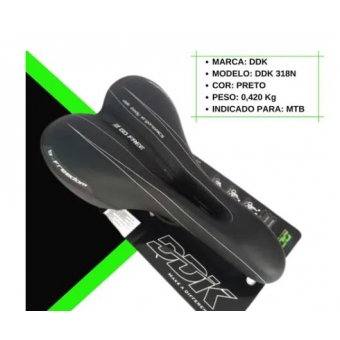 Selim DDK-318n MTB Vazado Freedom Confort