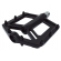 Pedal Calypso Creta Plataforma Alumínio 9/16 Preto Bike
