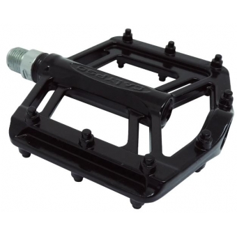 Pedal Calypso Creta Plataforma Alumínio 9/16 Preto Bike