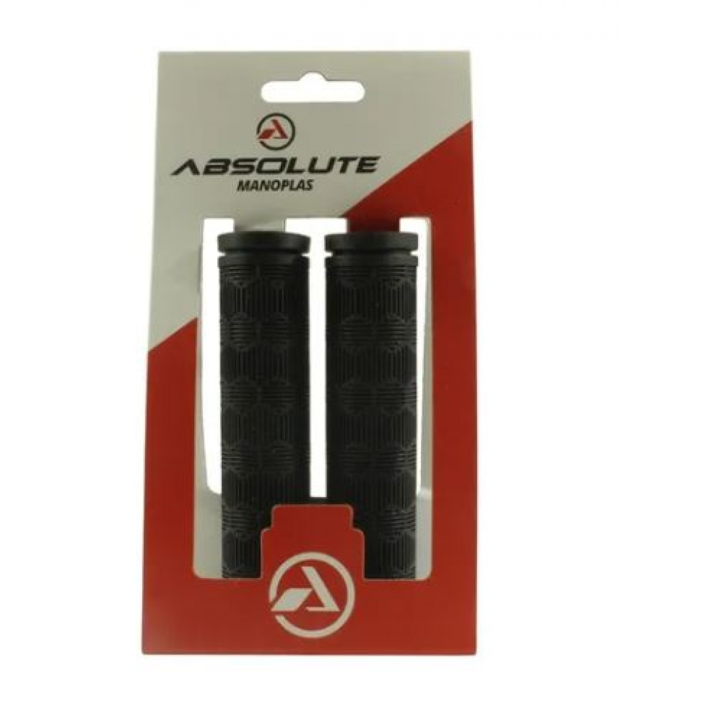Manopla Punho Para Guidão Bike Mtb Rg1 Preto 125mm