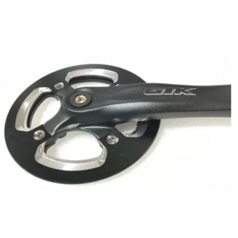 Pedivela Dh Gtk 38 Dentes De Alumínio + Movimento Central